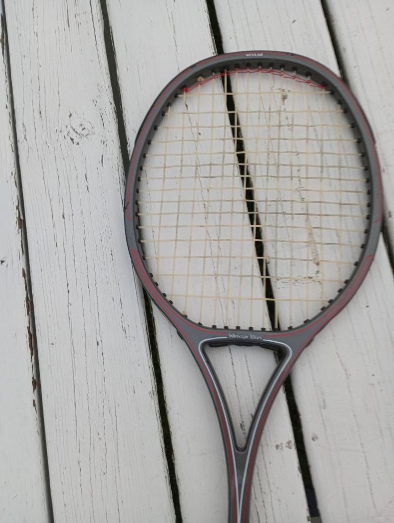 squash racket, Sport en Fitness, Badminton, Ophalen, Gebruikt, Racket(s)