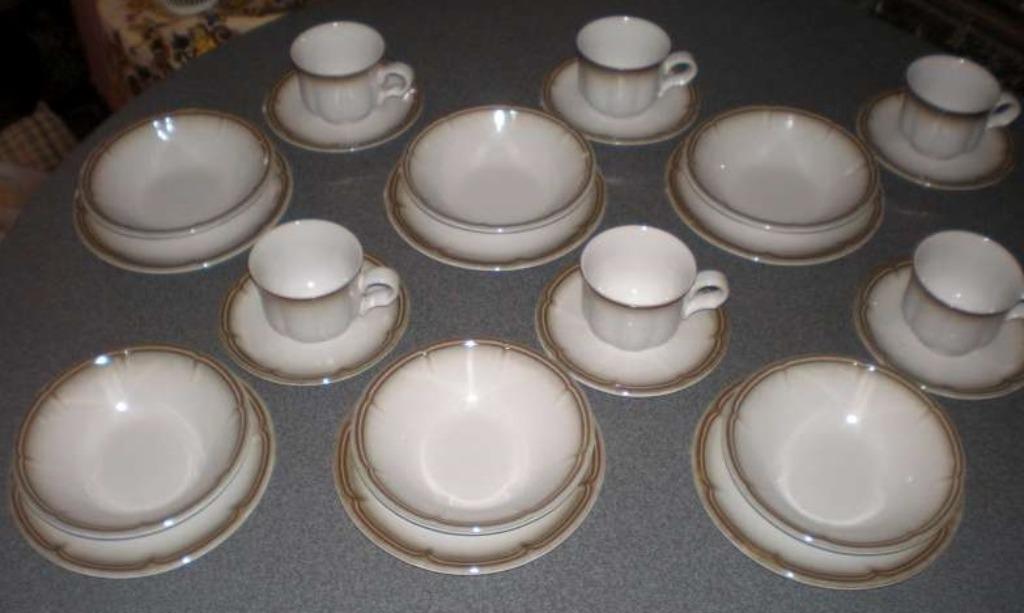 Ontbijtservies Mikasa, Ophalen of Verzenden, Gebruikt, Compleet servies