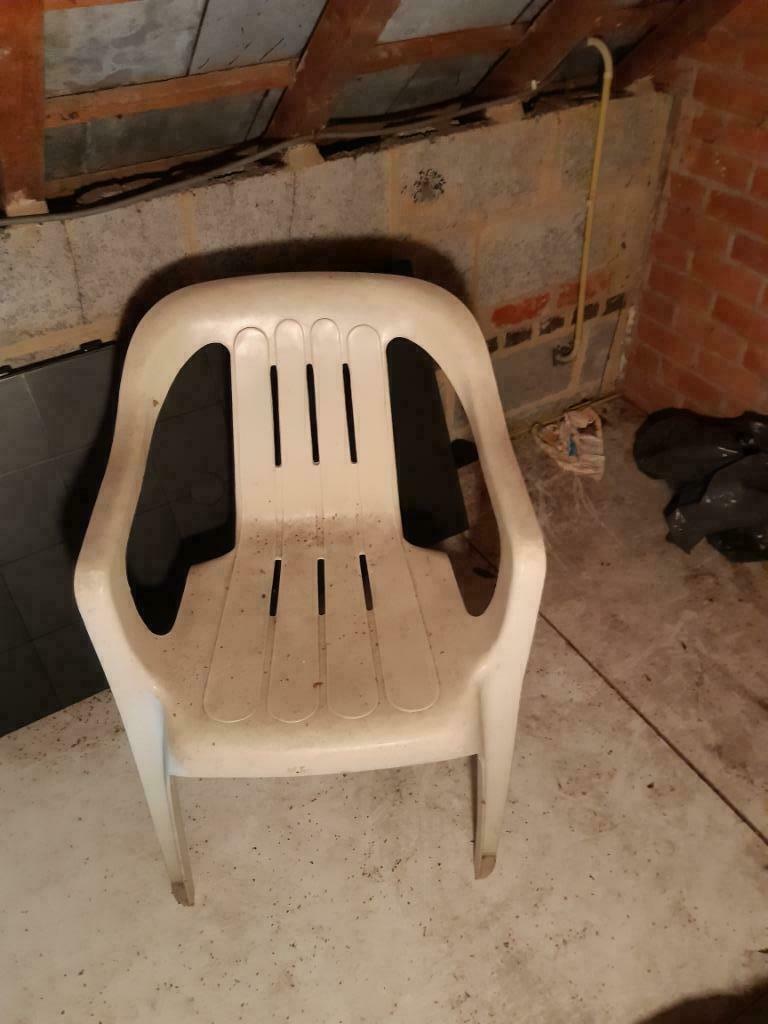 tuinstoelen, Ophalen, Gebruikt, Plastic, Stapelbaar
