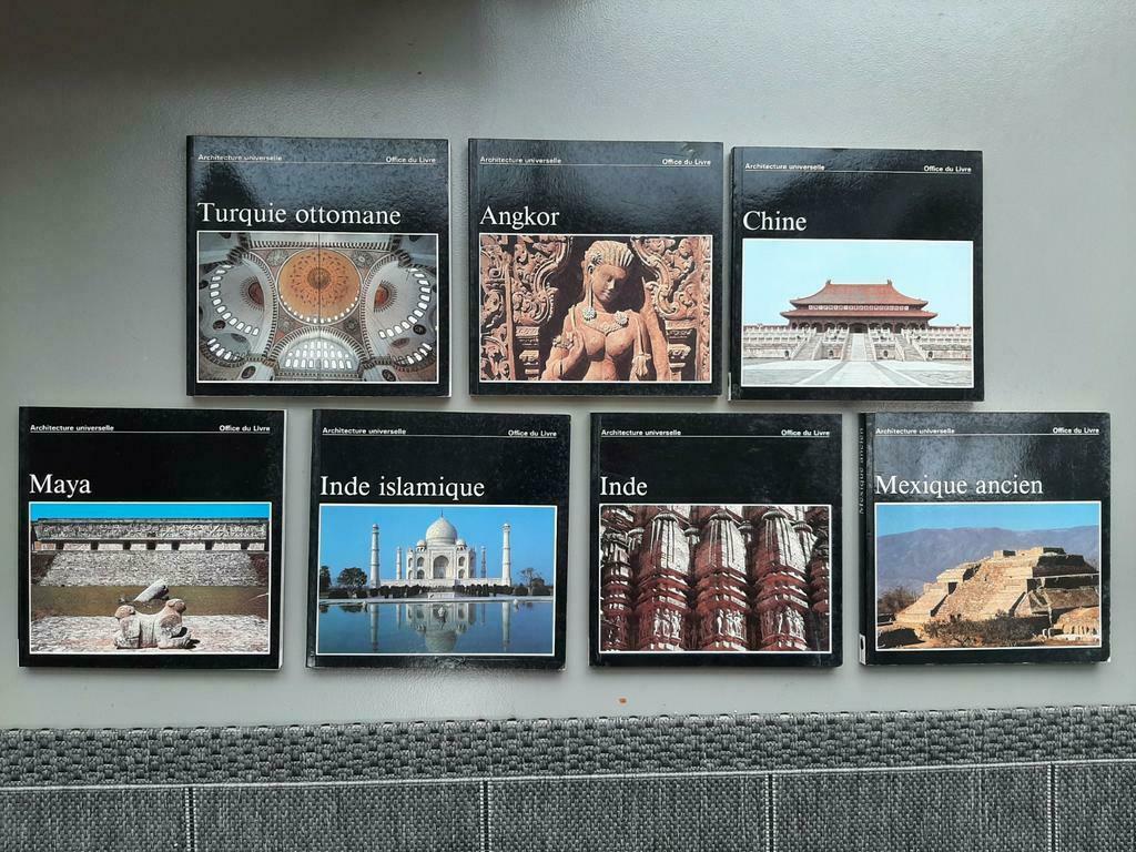 Lot de 4 livres Architecture universelle, Enlèvement ou Envoi