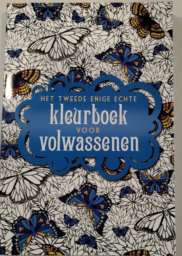 Boek : Het tweede enige echte kleurboek voor volwassenen, Hobby en Vrije tijd, Tekenen, Ophalen