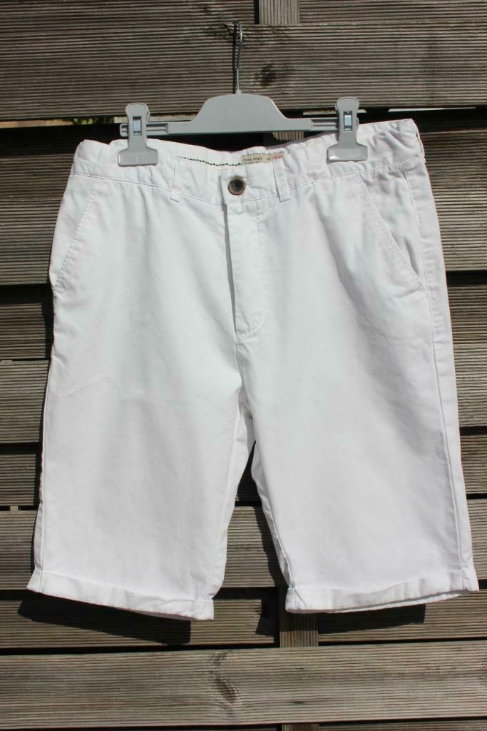 Bermuda blanc ZARA Boys (13/14 ans), Garçon, Enlèvement ou Envoi, Autres types, ZARA Boys