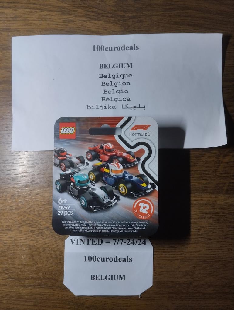 Lego 71049 mini car F1, Kinderen en Baby's, Speelgoed | Duplo en Lego, Nieuw, Lego, Complete set, Verzenden