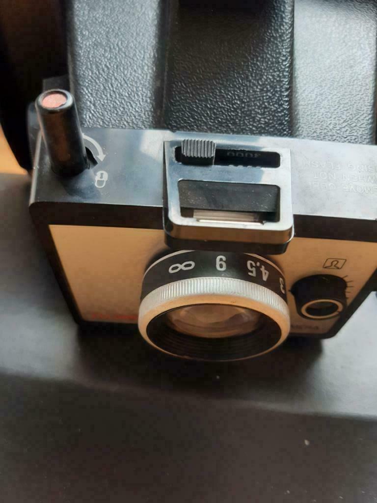 vintage camera polaraid met originele opbergdoos, Ophalen of Verzenden, Gebruikt, Polaroid, Polaroid