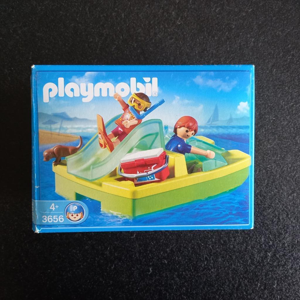 Playmobil 3656 Waterfiets Met Glijbaan, Ophalen, Zo goed als nieuw, Complete set