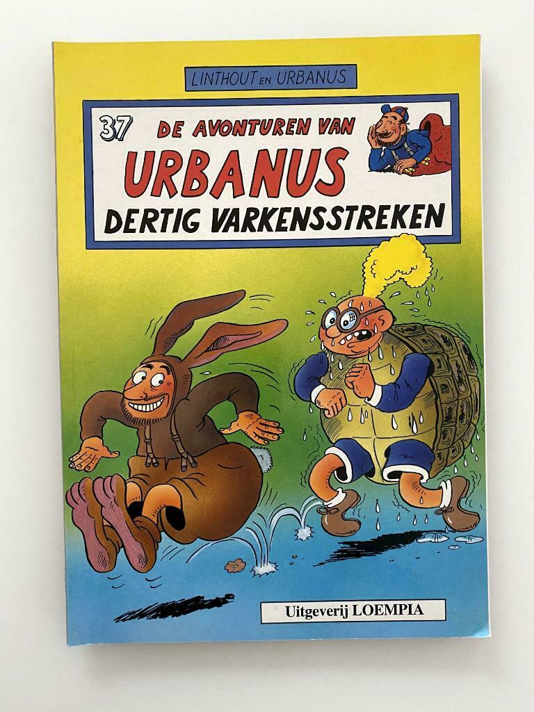 Urbanus 37 Dertig Varkensstreken 1ste druk 1992, Enlèvement ou Envoi, Une BD, Utilisé, Urbanus