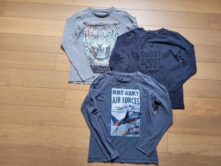 pakket longsleeves 12 jaar, Ophalen of Verzenden, Gebruikt, Jongen, Shirt of Longsleeve