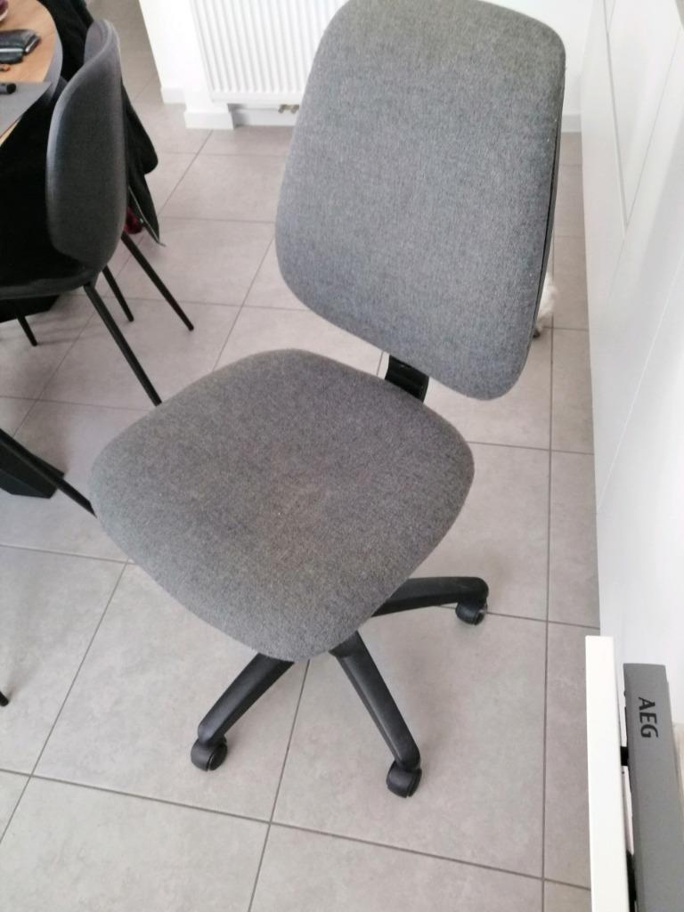 Burostoel, Enlèvement, Utilisé, Gris, Chaise de bureau