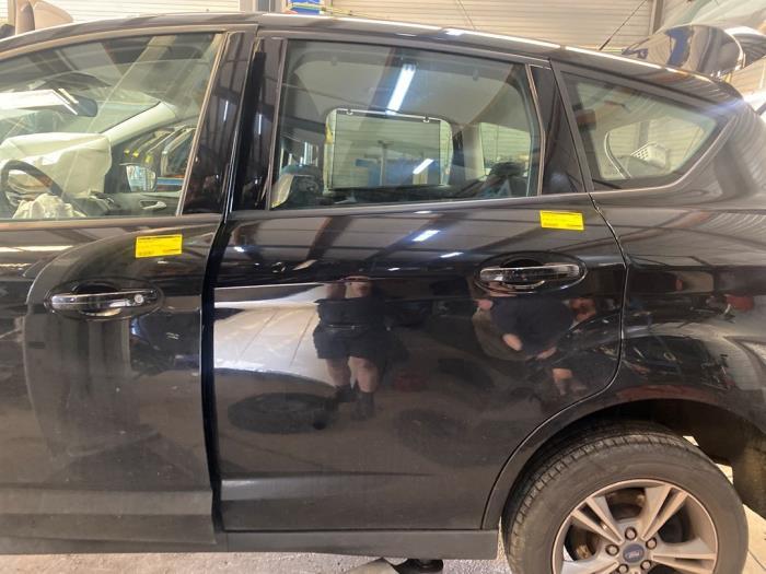 Portière 4portes arrière gauche d'un Ford C-Max (F), Enlèvement ou Envoi, 3 mois de garantie, Porte, Ford