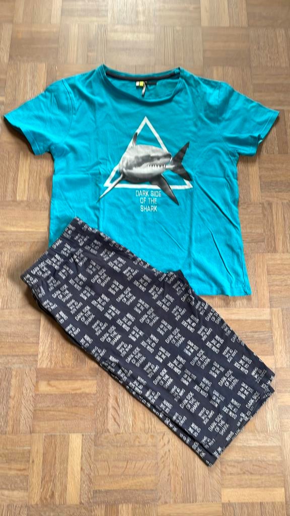 Orchestra Shark pyjama korte mauw 14j, Kinderen en Baby's, Kinderkleding | Maat 164, Nacht- of Onderkleding, Ophalen of Verzenden