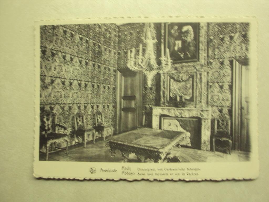 51755 - AVERBODE - ABDIJ - ONTVANGZAAL, Verzamelen, Verzenden