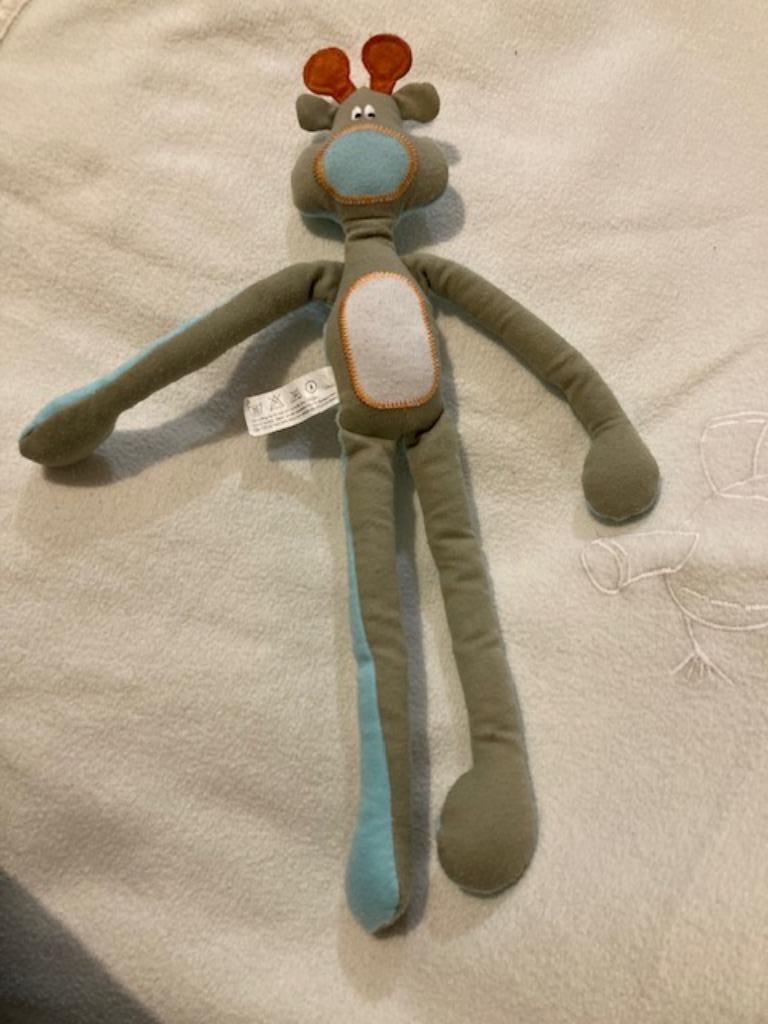 Renne Bleu Doudou Hema, Enfants & Bébés, Jouets | Peluches, Enlèvement ou Envoi, Utilisé