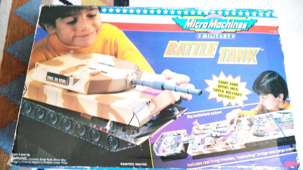 Micro Machines Battle Tank Vintage 1992, Enlèvement ou Envoi