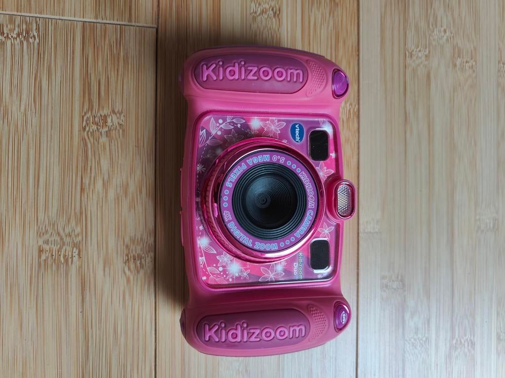 Kidizoom Vtech roze duo 5.0, Ophalen, Gebruikt