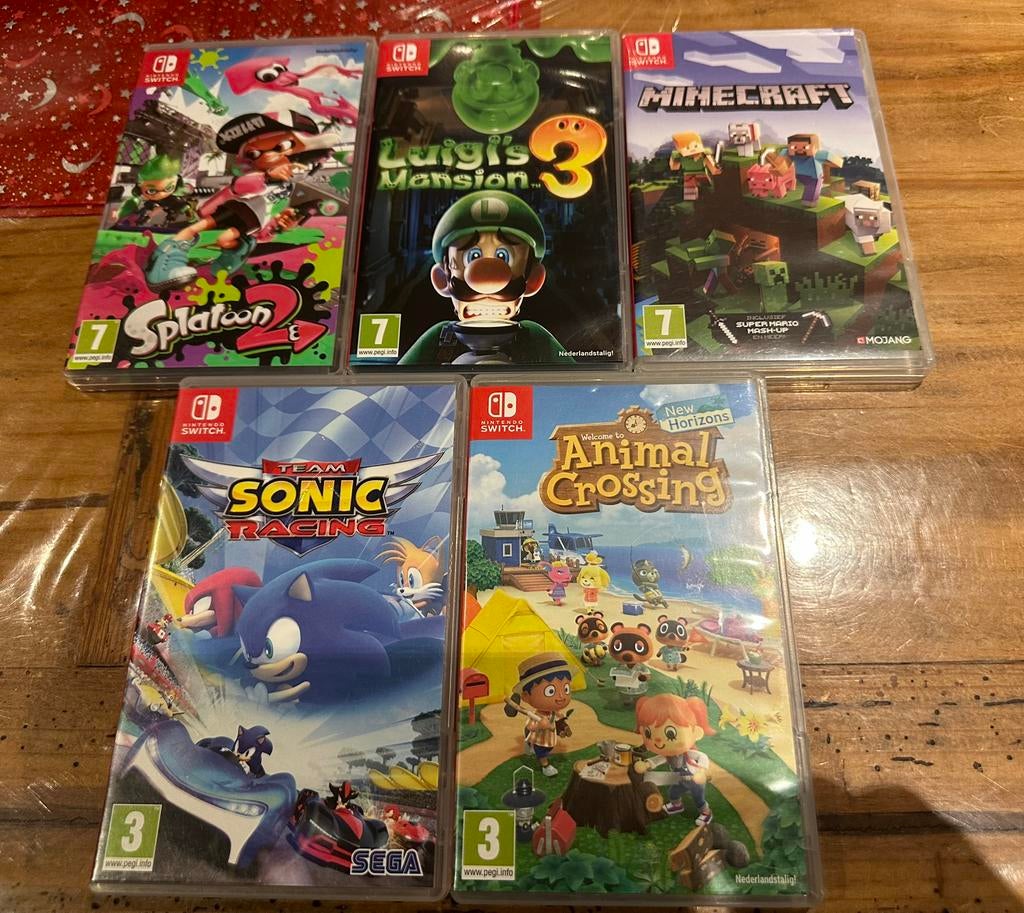 Nintendo switch games, Games en Spelcomputers, Ophalen of Verzenden, Gebruikt