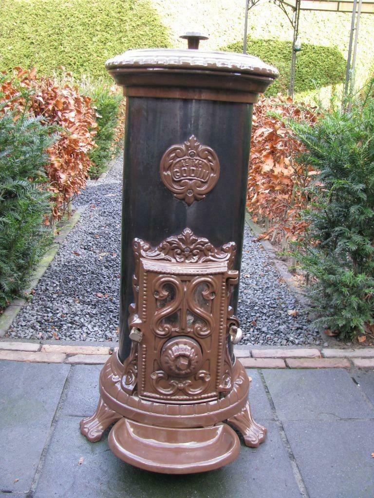 Prachtige nette Godin houtkachel/kolen allesbrander 5KW, Ophalen