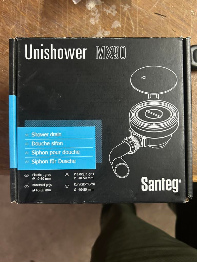 Siphon de douche unishower 90 mm, Enlèvement ou Envoi, Neuf