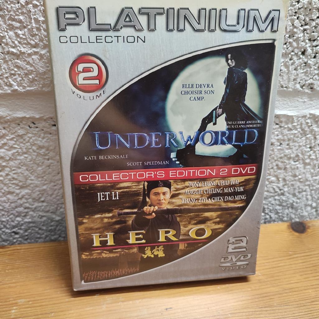 UNDERWORLD / HERO - Platinum Collection vol.2, Cd's en Dvd's, Dvd's | Overige Dvd's, Nieuw in verpakking, Boxset, Ophalen of Verzenden