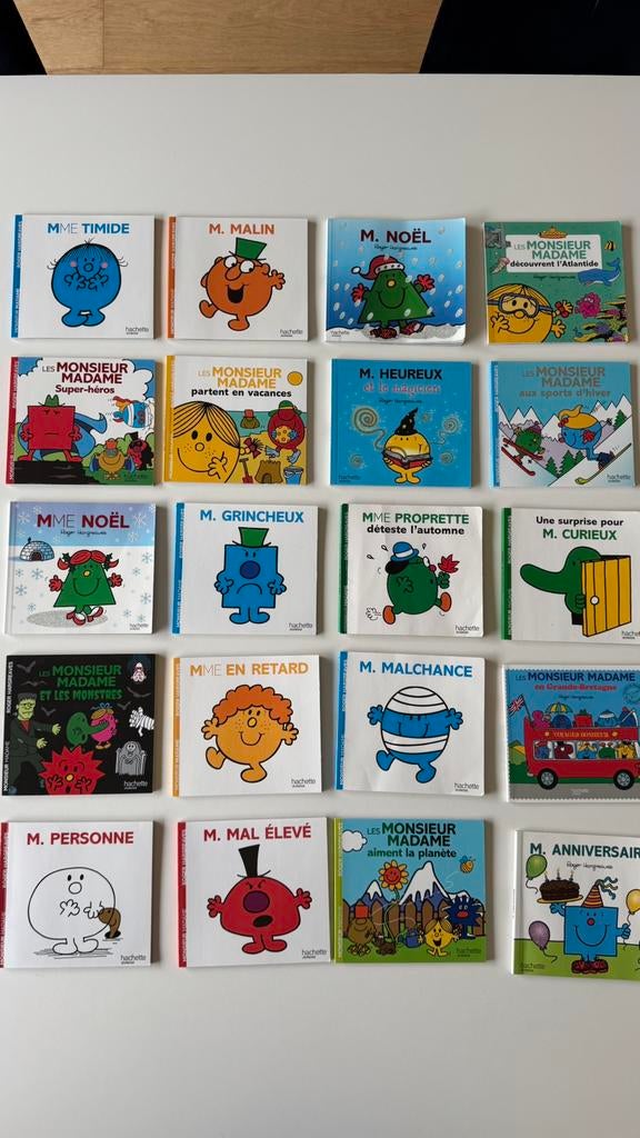20 petites BD “Madame Monsieur”, Enlèvement, Utilisé