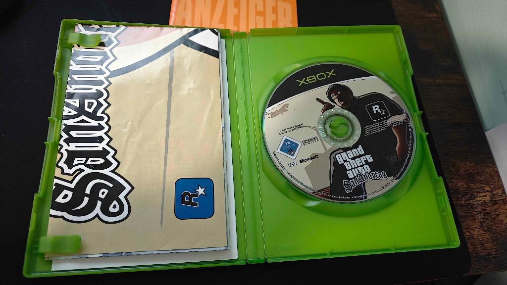 Grand Theft Auto San Andreas - Xbox Original Games, Gebruikt, 1 speler, Ophalen of Verzenden, Role Playing Game (Rpg)