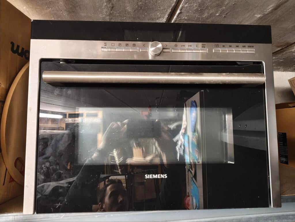 Combi microgolf oven, defecte microgolf, oven werkt nog, Elektronische apparatuur, Ovens, Ophalen, Oven