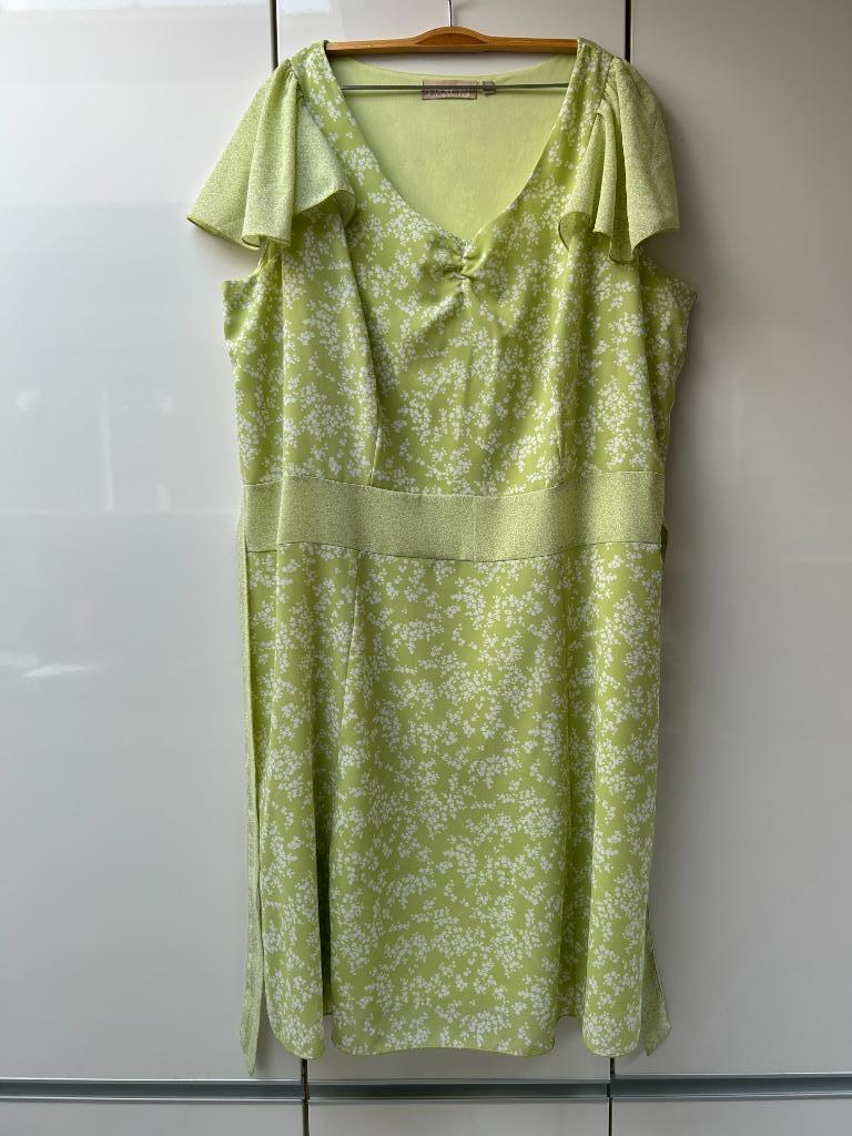 Robe verte Daxon - Taille 54 *', Vêtements | Femmes, Taille 46/48 (XL) ou plus grande, Enlèvement ou Envoi, Comme neuf, Vert