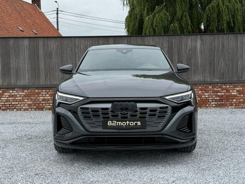 audi q8 e-tron sportback 55 s-line/matrix/keyless/camera/, Auto's, Audi, Automaat, 4 deurs, 1800 kg, Zwart