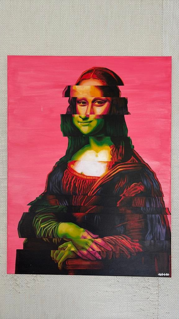 Mona Lisa Glitch - ORIGINELE NHN Nihan Yilmaz, Ophalen of Verzenden