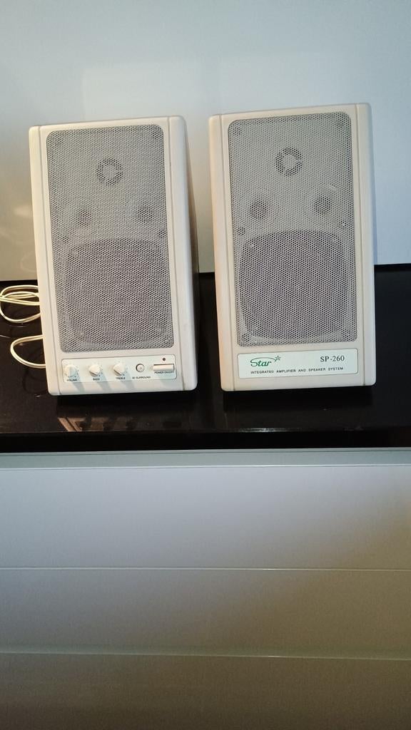 Vintage pc speakers, Ophalen, Zo goed als nieuw