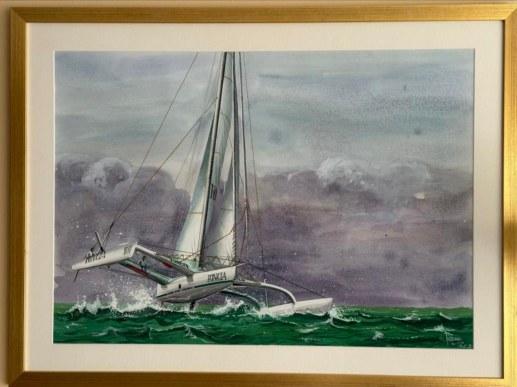 Route du Rhum 2001, Enlèvement