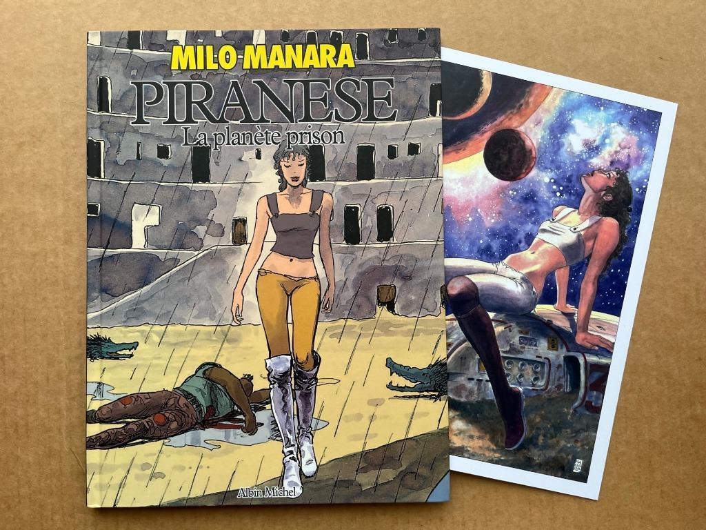 Piranèse la planète prison+ XL- Manara- EO2002- Albin Michel, Verzenden