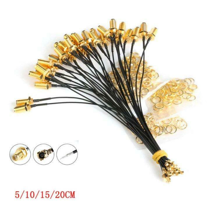 SMA Connecteur Câble Femelle rallonge UFL à RP Antenne WiFi, Neuf