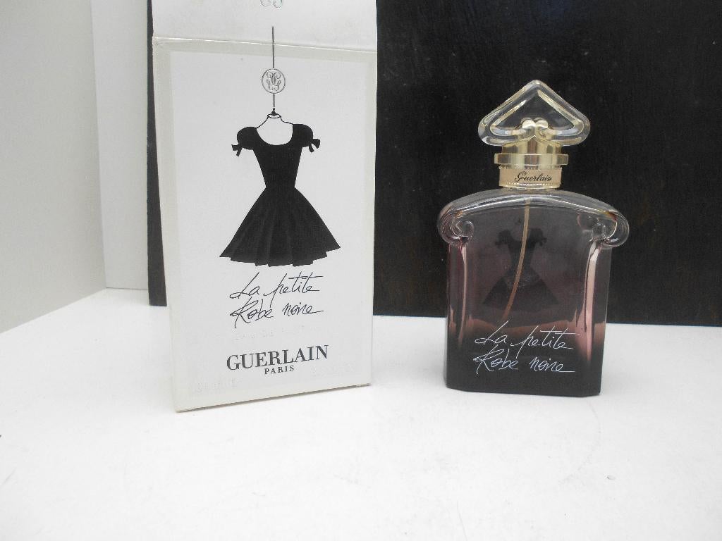 flacon parfum vide "La petite robe noire " eau de parfum, Enlèvement ou Envoi, Utilisé