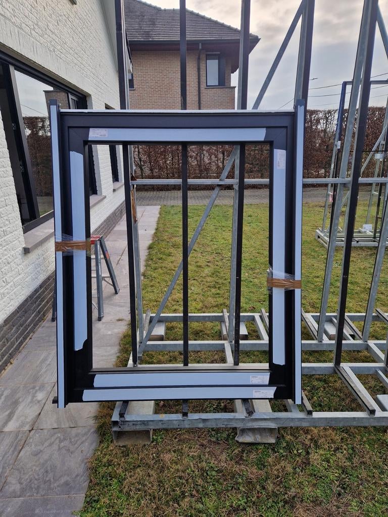 Deceuninck pvc raam, Ophalen