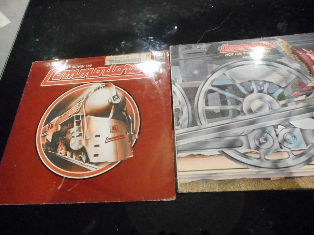 2 disques vinyle "commodores", Enlèvement ou Envoi