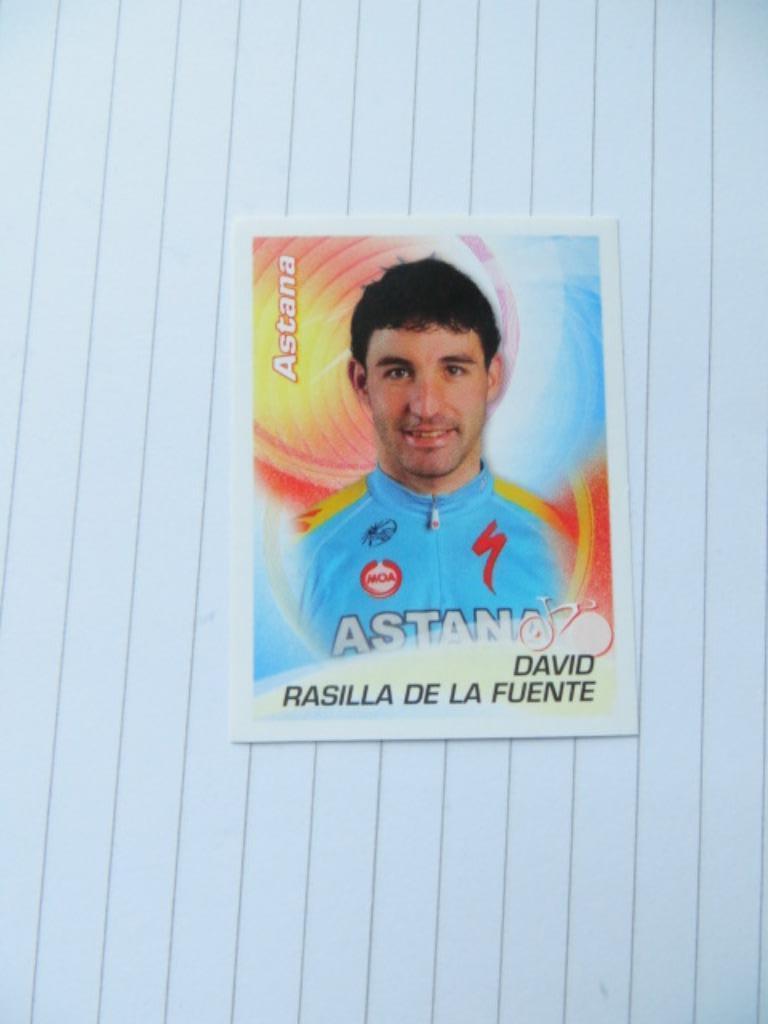 Sticker : Sprint 2010: De La Fuente - Astana - Panini - 23, Verzamelen, Ophalen of Verzenden, Nieuw, Sport