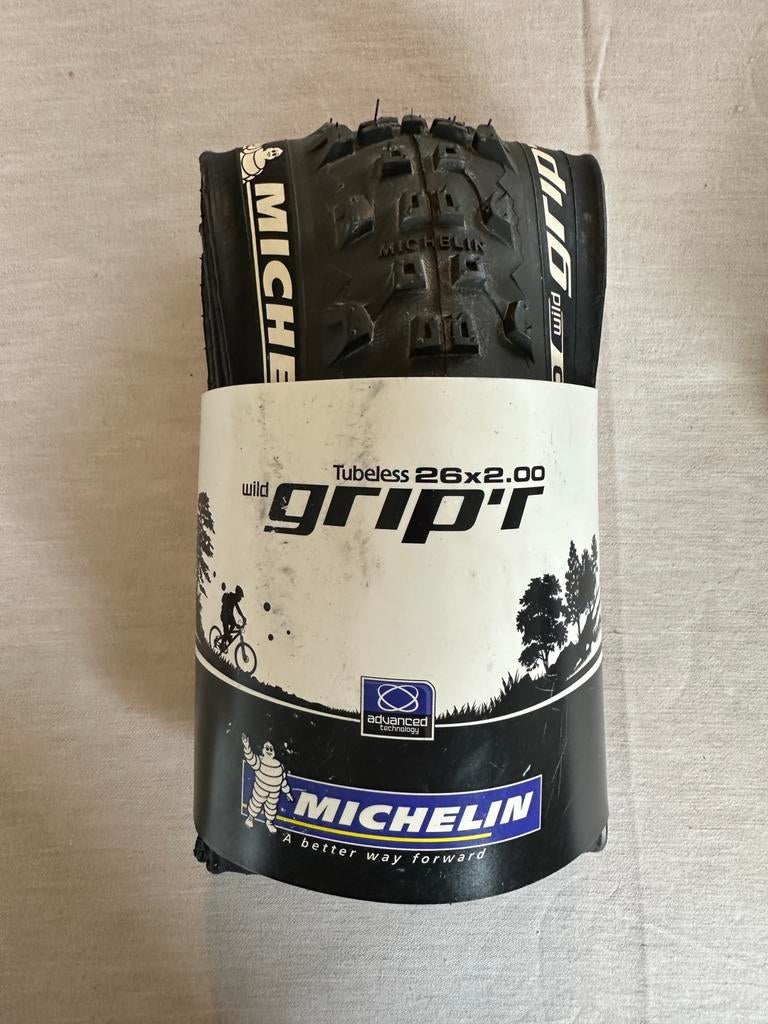 Michelin Wild Grip'R Tubeless mountainbikeband NIEUW, Fietsen en Brommers, Ophalen of Verzenden, Nieuw, Band, Michelin