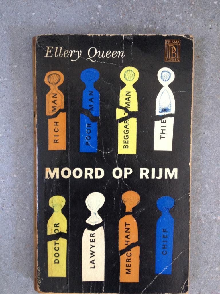 3 verschillende detective pockets van Ellery Queen, Boeken, Ophalen of Verzenden, Gelezen, Ellery Queen