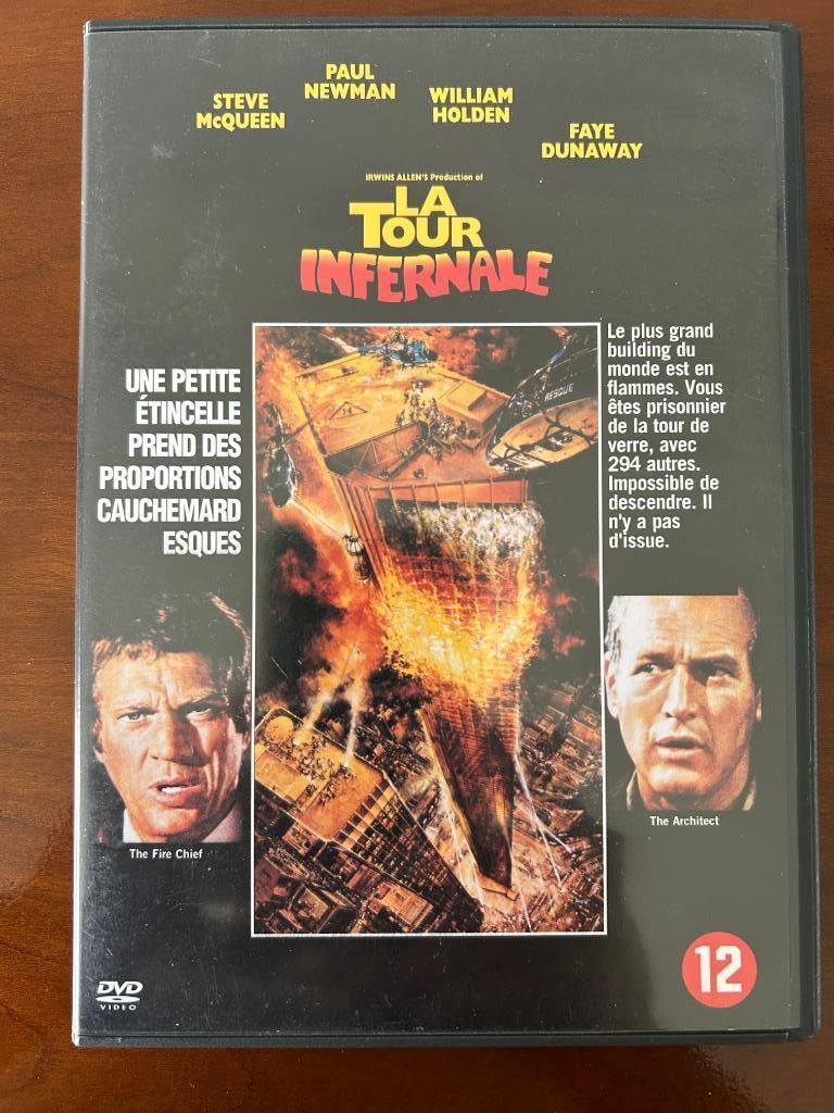 DVD La tour infernale avec Steve McQueen, Paul Newman, ..., CD & DVD, DVD | Classiques, Comme neuf, Enlèvement