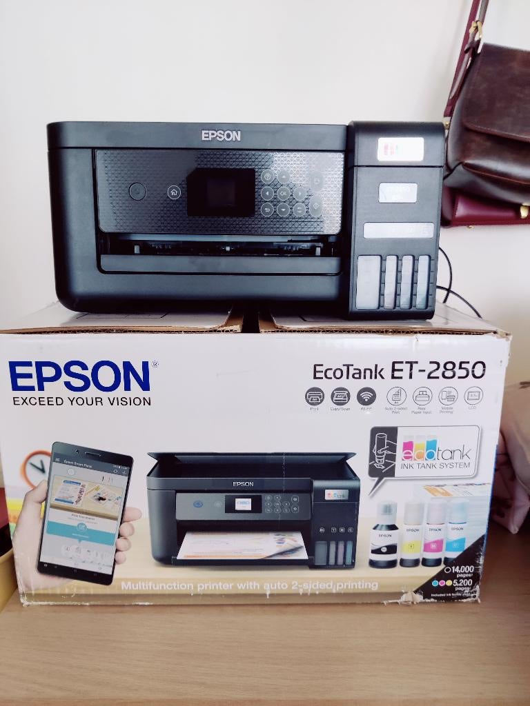 Printer Epson  ecotank, Wi-Fi intégré, Reconditionné, Epson, Imprimante
