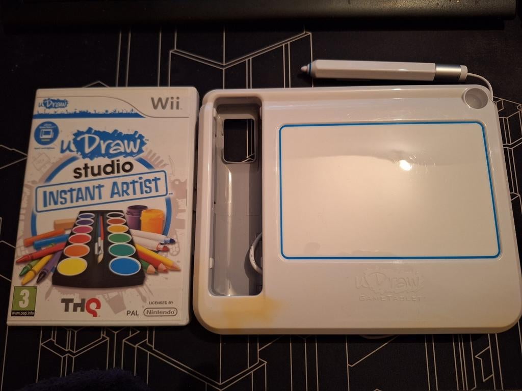 UDraw GameTablet [UDraw Studio: Instant Artist] Wii, Games en Spelcomputers, Gebruikt, Overige genres, 1 speler, Ophalen of Verzenden