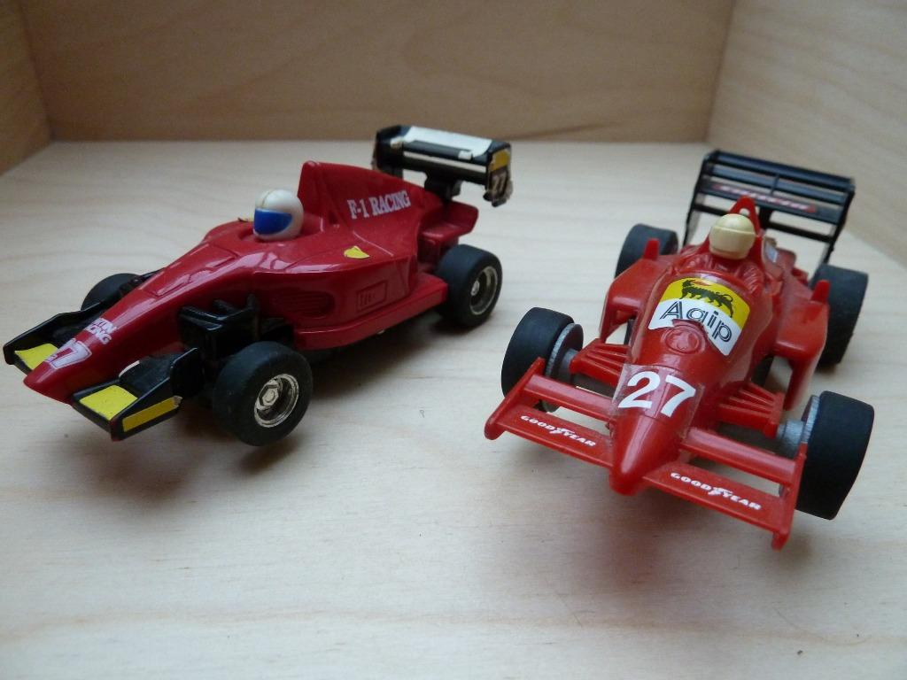 2x Slot Car Ferrari Vintage, Autres marques, Électrique, Enlèvement ou Envoi, Circuit