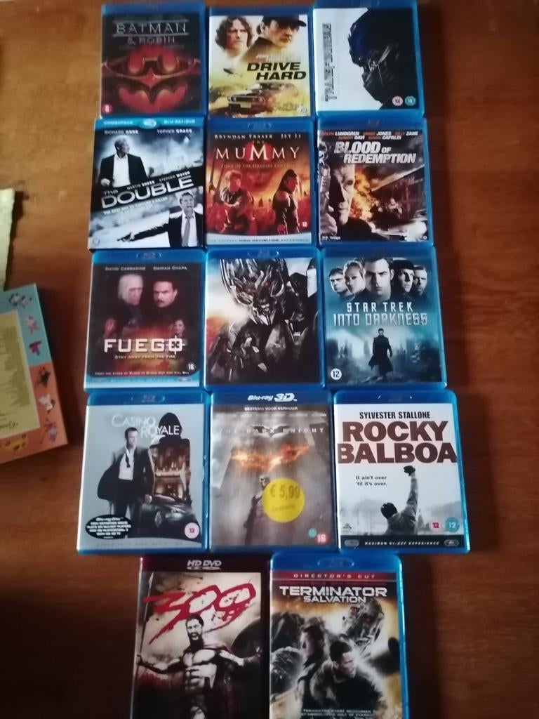 Bluray s aan 2 euro stuk, Ophalen of Verzenden, Zo goed als nieuw