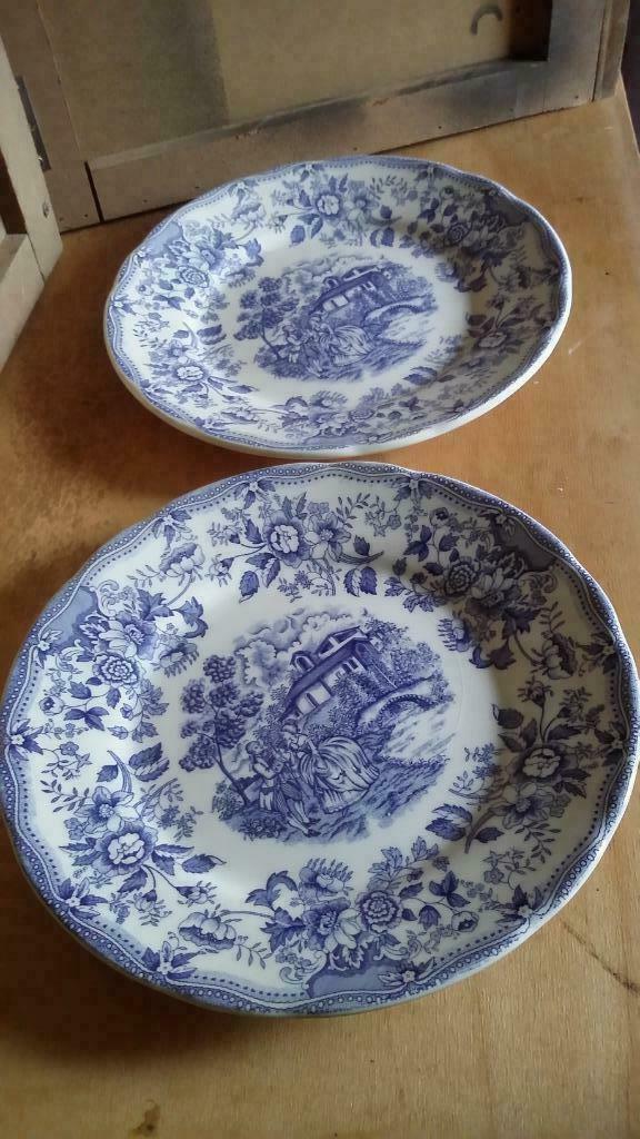 Ancienne assiette ancienne / 2 assiettes anciennes anciennes, Enlèvement ou Envoi