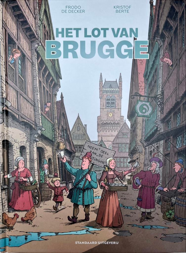 Het lot van Brugge - Frodo De Decker - Nieuwstaat, Eén stripboek, Ophalen of Verzenden, Nieuw