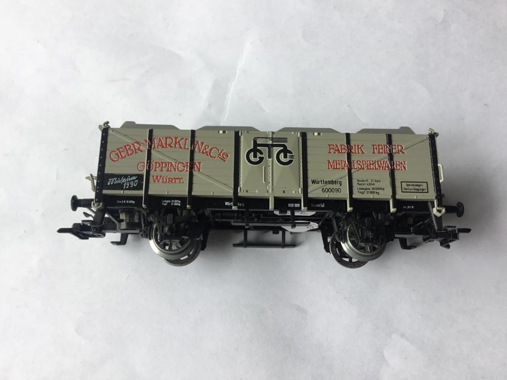 Marklin open wagon 84795, Enlèvement ou Envoi, Courant alternatif, Wagon, Comme neuf