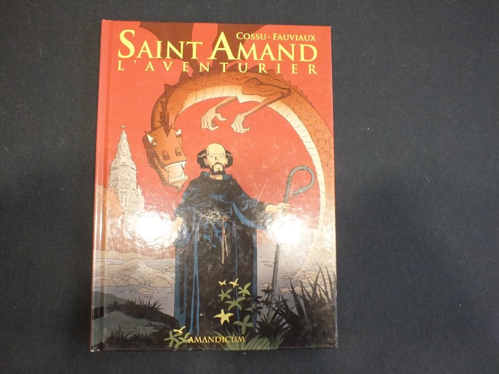 SAINT AMAND DE AVONTURIER /1 ALBUM EO/ EDITIONS AMANDICUM, Eén stripboek, Ophalen of Verzenden, COSSU, Zo goed als nieuw
