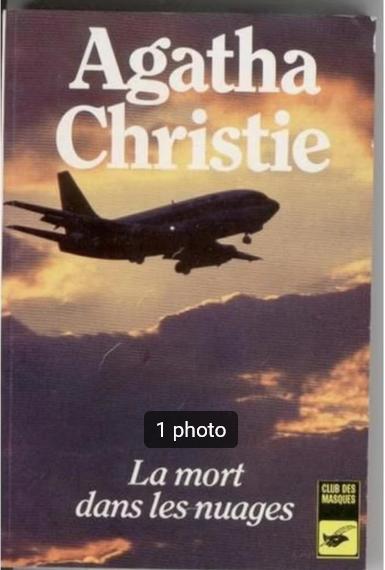 "La mort dans les nuages" Agatha Christie (1990), Enlèvement ou Envoi, Neuf, Agatha Christie
