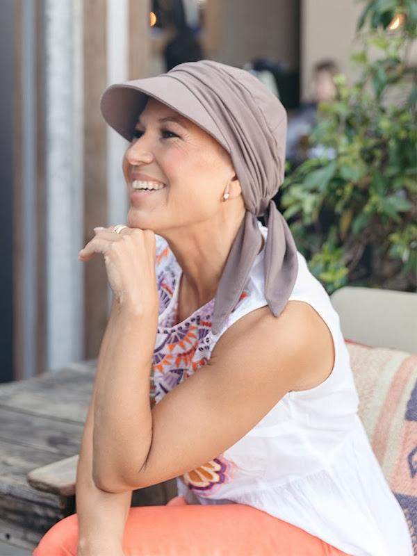 Chemo pet / alopecia met zonneklep, Ophalen of Verzenden