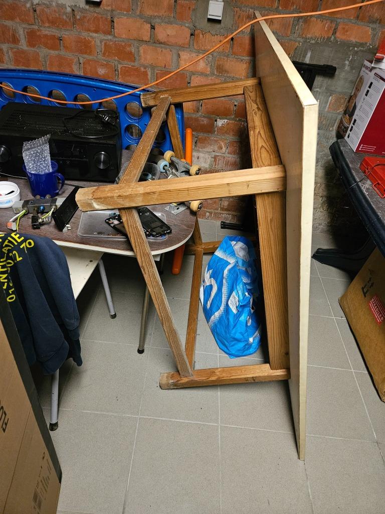 Gratis grote speeltafel, Ophalen, Gebruikt